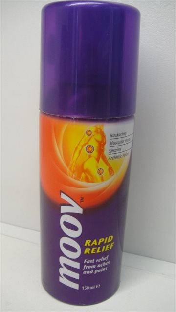 Moov Rapid Relief Spray 150 Ml.(UDSOLGT)